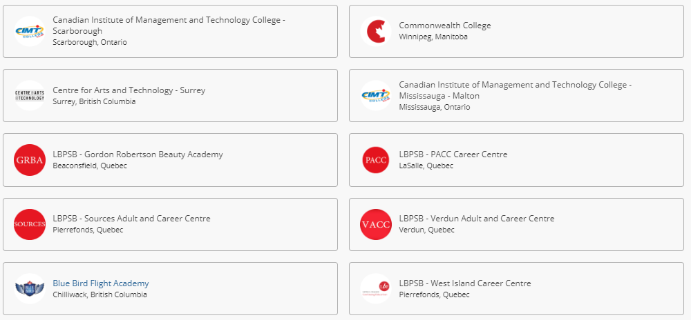 Canadian Universities Names